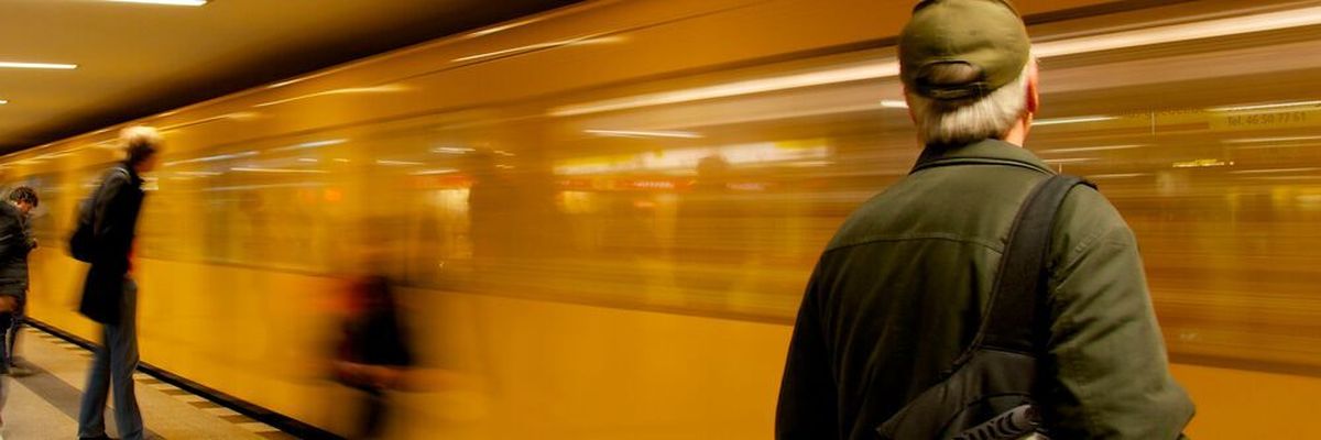 Transport providers are facing the challenge of social distancing at train stations.