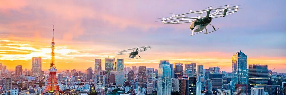 Japan Airlines and Volocopter to testing air taxis for commercial operations..