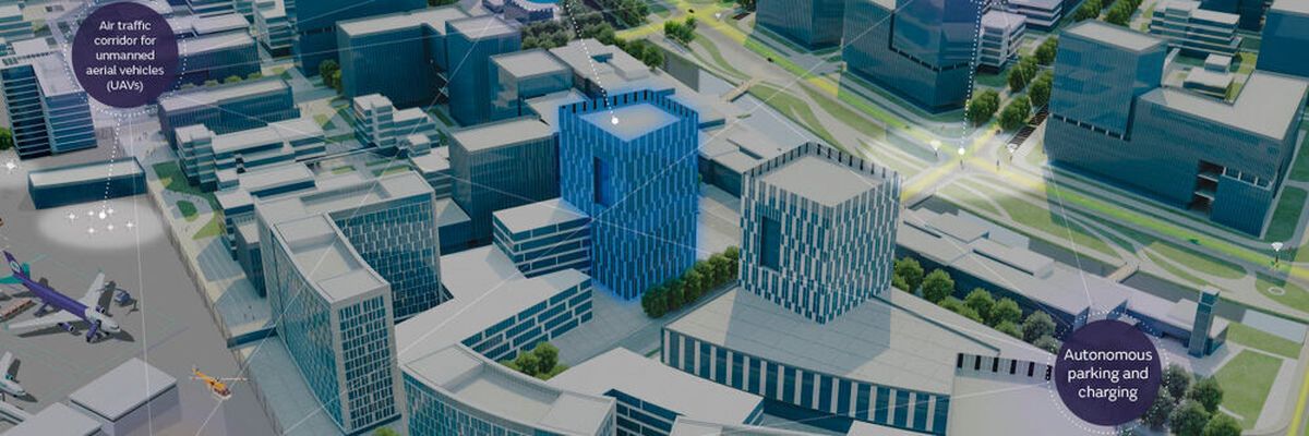 Jaguar Land Rover develops smart city hub to test self-driving vehicle technology.