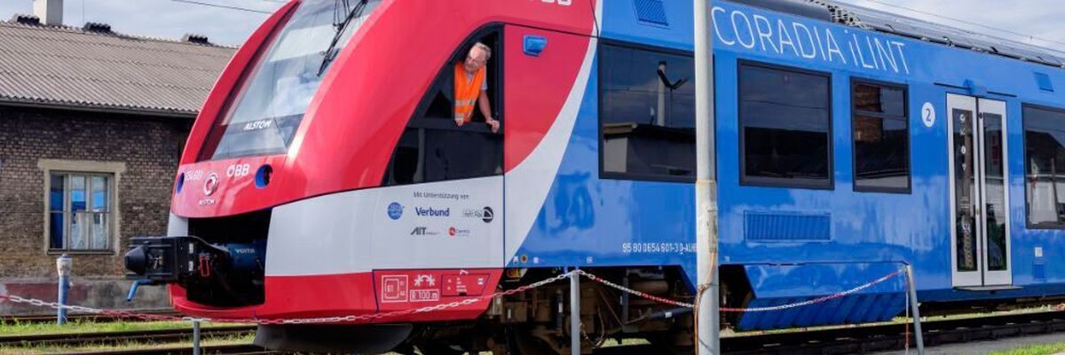 The first hydrogen-powered series trains will be in regular service in Germany from 2022.