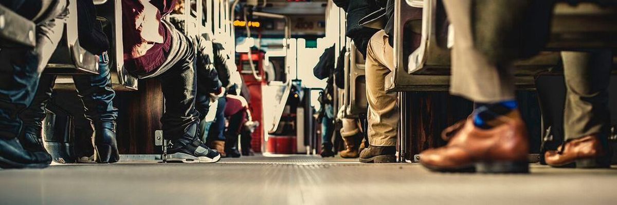 Multimodal mobility includes a range of transport options, including buses and other public transport.