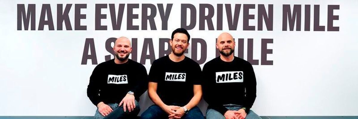 Miles Mobility Board - COO Alexander Eitner, CEO Oliver Mackprang and CFO Eyvindur Kristjansson.