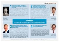 In einer Diskussionsrunde gehen die Experten von Iskander Business Partner sowie Carsten Wreth von General Motors Europe dem Wandel der Automobilbranche auf den Grund. In einer Diskussionsrunde gehen die Experten von Iskander Business Partner sowie Carsten Wreth von General Motors Europe dem Wandel der Automobilbranche auf den Grund.