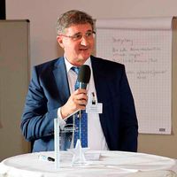 Sachsens CIO Thomas Popp, hier auf dem diesjährigen eGovernment Summit zu sehen, will eGovernment und die Strukturen für mehr Cyber-Sicherheit ausbauen