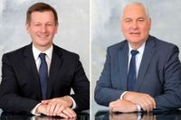 Martin Gall (links) und Franz Haslinger (rechts) führen künftig die Dräxlmaier Group als Co-CEOs.