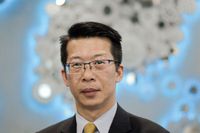 MC Chiang, Vice President der Advantech Service-IoT Group: „ Für uns ergeben sich zurzeit große Veränderungen, die größte durch den Handelskrieg zwischen den USA und China.“