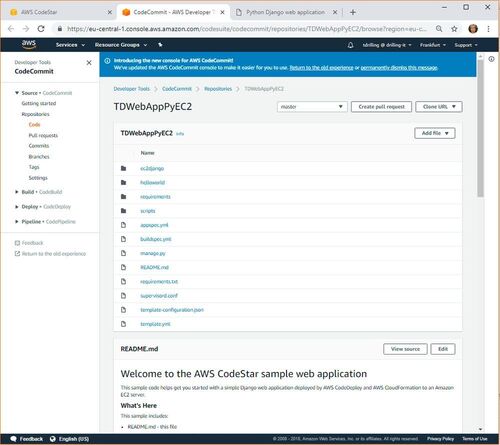 Commits Und Tests Mit Aws Codecommit Und Codebuild