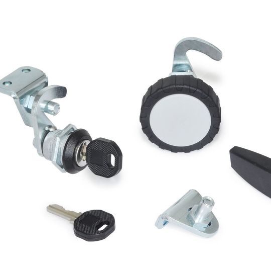 Ganter hat radial wirkende Hakenverriegelungen entwickelt. Ganter hat radial wirkende Hakenverriegelungen entwickelt.