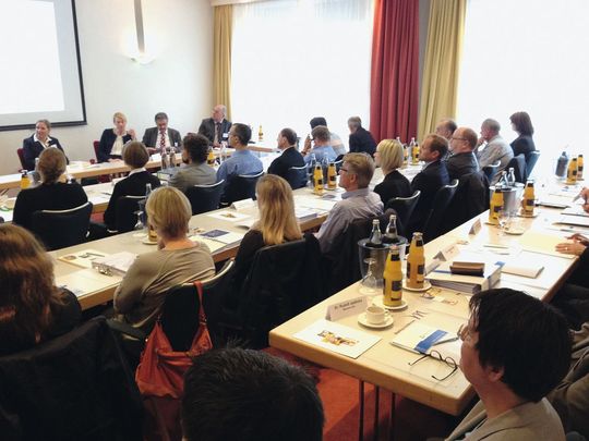 Beim Labormanager Forum geht es auch um den Erfahrungsaustausch der Teilnehmer untereinander. Beim Labormanager Forum geht es auch um den Erfahrungsaustausch der Teilnehmer untereinander.
