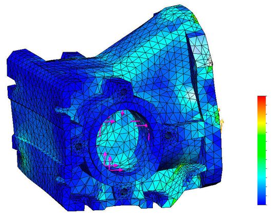Die mithilfe der FE-Methode entwickelten robusten Aluminium-Druckgussgehäuse erzielen eine deutliche Gewichtsreduktion.