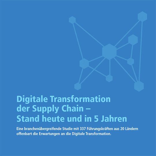 75 Prozent der Studienteilnehmer halten die digitale Transformation der Lieferkette für wichtig. 75 Prozent der Studienteilnehmer halten die digitale Transformation der Lieferkette für wichtig.