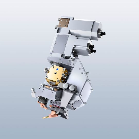Das Prozessüberwachungssystem mit Thermografie ist eine Option für das bereits verfügbare Nahtsensorsystem Seam Line Pro. Das Prozessüberwachungssystem mit Thermografie ist eine Option für das bereits verfügbare Nahtsensorsystem Seam Line Pro.