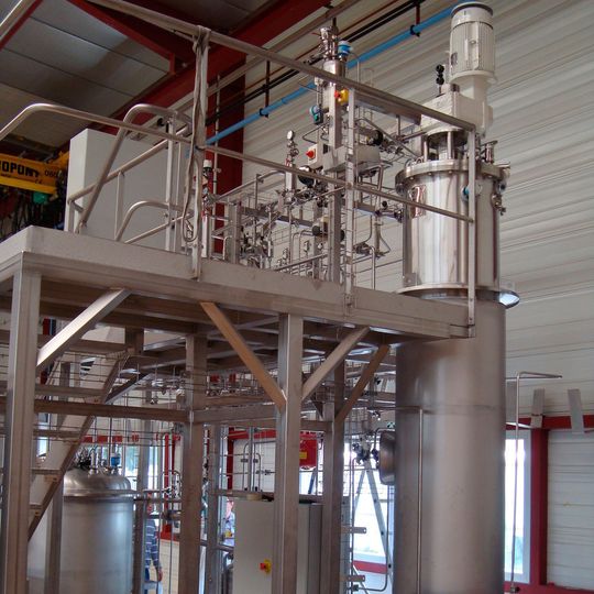 Global Bioenergies is now able to produce isobutene bachtes at its pilot plant located in Pomacle-Bazancourt/France at 99.77% purity. Global Bioenergies is now able to produce isobutene bachtes at its pilot plant located in Pomacle-Bazancourt/France at 99.77% purity.
