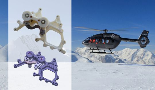 Mithilfe von funktionsfähigen Prototypen aus dem 3D-Drucker will Airbus Helicopters Entwicklungskosten senken. Mithilfe von funktionsfähigen Prototypen aus dem 3D-Drucker will Airbus Helicopters Entwicklungskosten senken.