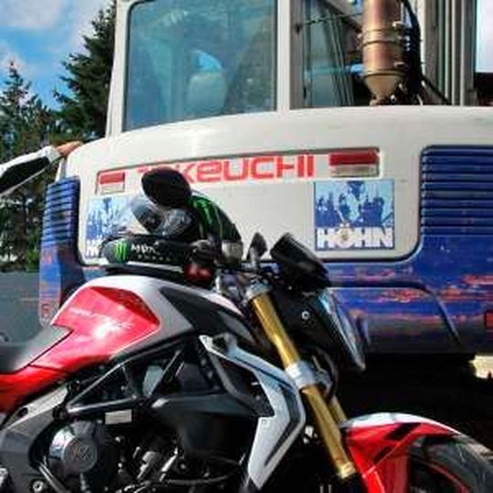 MV Agusta auf der Baustelle Zukunft. MV Agusta auf der Baustelle Zukunft.