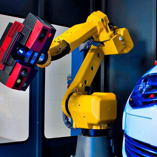 Scanbox-Systeme der Atos-Serie wurden für die fertigungsnahe berührungslose optische 3D-Inspektion und Qualitätssicherung entwickelt. Scanbox-Systeme der Atos-Serie wurden für die fertigungsnahe berührungslose optische 3D-Inspektion und Qualitätssicherung entwickelt.