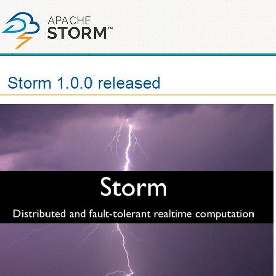 Storm 1.0 verspricht große Fortschritte bei der Usability und bei der Performance. So soll Version 1.0 beispielsweise bis zu 16-mal schneller sein als der Vorgänger und zudem die Latenz um bis zu 60 Prozent verringern. Storm 1.0 verspricht große Fortschritte bei der Usability und bei der Performance. So soll Version 1.0 beispielsweise bis zu 16-mal schneller sein als der Vorgänger und zudem die Latenz um bis zu 60 Prozent verringern.