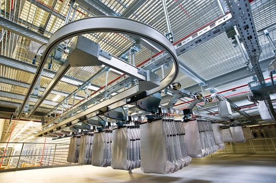 Hochperformant kann man mit dem Taschensorter kommissionieren und sortieren.