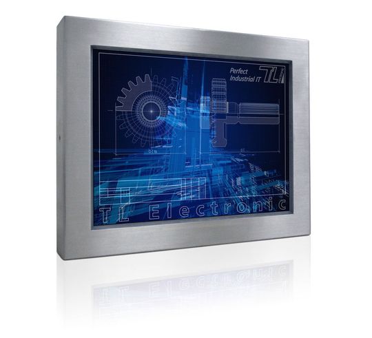 Die Edelstahl-Panel-PC der Serie SlimLine ES-Serien sind samt Schnittstellen vollständig geschützt gegen Staub und Wasser gemäß IP65 und lassen sich leicht reinigen. Die Edelstahl-Panel-PC der Serie SlimLine ES-Serien sind samt Schnittstellen vollständig geschützt gegen Staub und Wasser gemäß IP65 und lassen sich leicht reinigen.