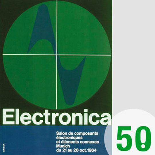 Die erste electronica fand vom 21. - 28. Oktober 1964 in München statt Die erste electronica fand vom 21. - 28. Oktober 1964 in München statt
