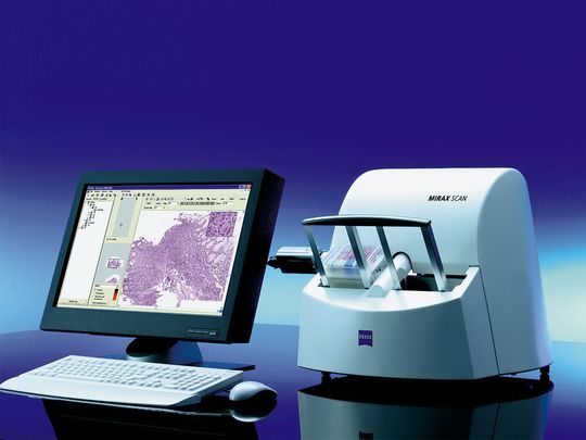 Mikroskopielösungen wie das Mirax Scan eröffnen der medizinischen Diagnostik und Forschung neue Dimensionen. Mikroskopielösungen wie das Mirax Scan eröffnen der medizinischen Diagnostik und Forschung neue Dimensionen.