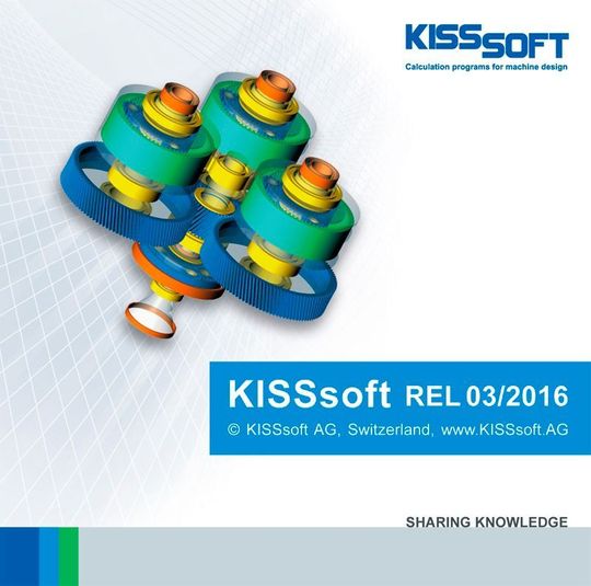 Der Release 03/2016 von KISSsoft ist sofort verfügbar. Der Release 03/2016 von KISSsoft ist sofort verfügbar.