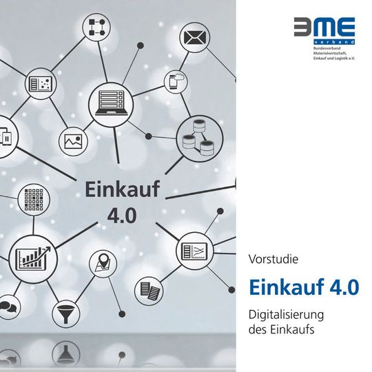 Die Studie „Digitalisierung des Einkaufs – Einkauf 4.0“ ist eine Kooperation des Fraunhofer-Instituts für Materialfluss und Logistik IML und des Bundesverbands Materialwirtschaft, Einkauf und Logistik e.V. (BME). Die Studie „Digitalisierung des Einkaufs – Einkauf 4.0“ ist eine Kooperation des Fraunhofer-Instituts für Materialfluss und Logistik IML und des Bundesverbands Materialwirtschaft, Einkauf und Logistik e.V. (BME).