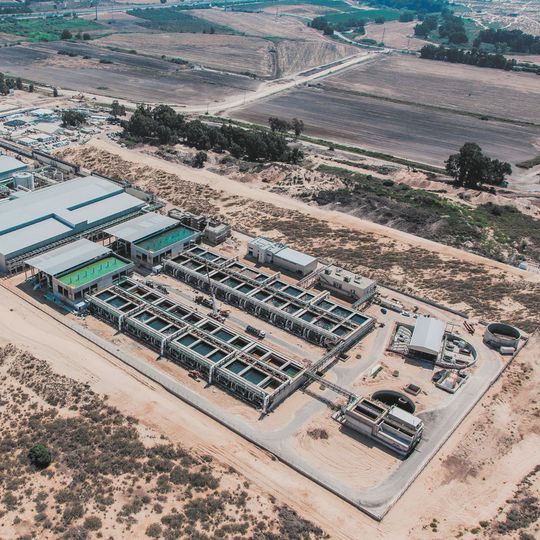 The seawater desalination plant in Sorek, south of Tel Aviv, is the biggest of its kind in the world. The seawater desalination plant in Sorek, south of Tel Aviv, is the biggest of its kind in the world.
