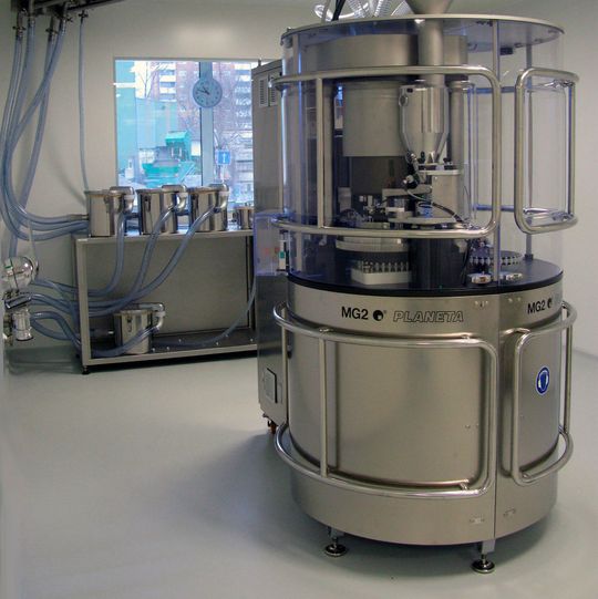 Skyepharma chose MG2’s Planeta machine because it offered flexibility in dosing different kinds of inhalation products. Skyepharma chose MG2’s Planeta machine because it offered flexibility in dosing different kinds of inhalation products.