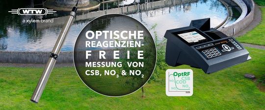 Den IQ Sensor NET und das Spektralphotometer Photolab 7600 UV-VIS hat WTW zur optischen reagenzienfreien Messung entwickelt Den IQ Sensor NET und das Spektralphotometer Photolab 7600 UV-VIS hat WTW zur optischen reagenzienfreien Messung entwickelt
