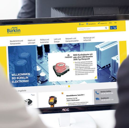 Bürklin-Webshop: optimierte Filterfunktionen erleichtern die Produktsuche Bürklin-Webshop: optimierte Filterfunktionen erleichtern die Produktsuche