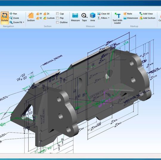 Bei Data-CAD ist nun auch ein kostenloser 3D-CAD-Viewer für JT-Dateien verfügbar. Bei Data-CAD ist nun auch ein kostenloser 3D-CAD-Viewer für JT-Dateien verfügbar.