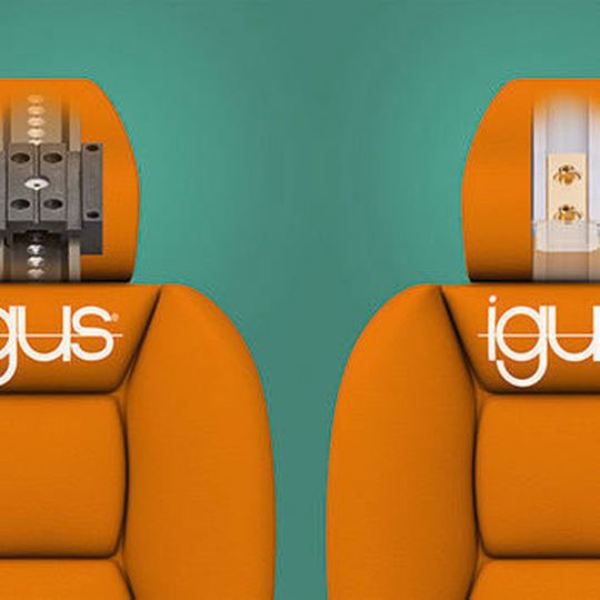 Linearführungen mit Rastverstellung (links) und stufenloser Verstellung (rechts).