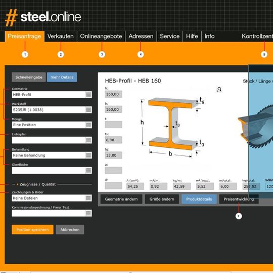 Die Montanstahl GmbH stellt sich mit dem Stahlhandelsportal steel.online den hohen Anforderungen des digitalen Zeitalters und möchte mit hoher technologischer und wirtschaftlicher Leistungsfähigkeit den Innovationsstandort Deutschland stärken. Die Montanstahl GmbH stellt sich mit dem Stahlhandelsportal steel.online den hohen Anforderungen des digitalen Zeitalters und möchte mit hoher technologischer und wirtschaftlicher Leistungsfähigkeit den Innovationsstandort Deutschland stärken.