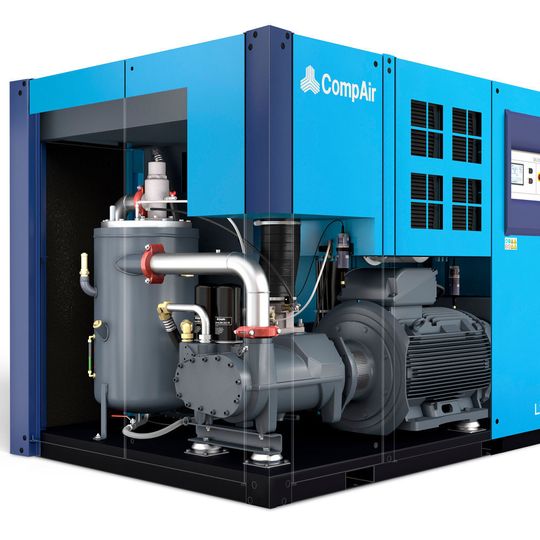 Die Die neue Baureihe umfasst acht Modelle: L160, L200, L250 und L290, alle wahlweise mit fester Drehzahl oder mit Drehzahlregelung.