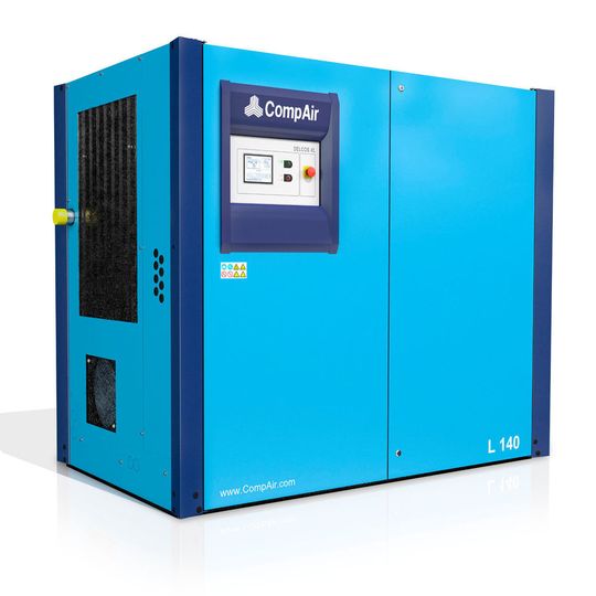 Die L140 ist mit einem energieeffizienten IE3-Elektromotor ausgestattet und optional mit IE4-Motor verfügbar. Die L140 ist mit einem energieeffizienten IE3-Elektromotor ausgestattet und optional mit IE4-Motor verfügbar.