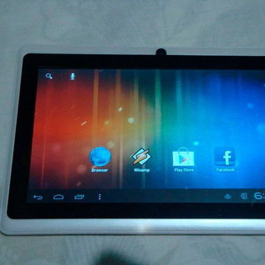 Chips des chinesischen Herstellers Allwinner werden unter anderem in Single-Board-Computern, aber auch wie hier in Tablets des niedrigen Preissegments verbaut.