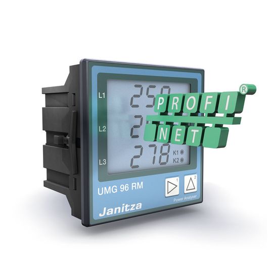 Das UMG 96RM-PN ist ein multifunktionales Energiemessgerät mit Profinet-Schnittstelle. Das UMG 96RM-PN ist ein multifunktionales Energiemessgerät mit Profinet-Schnittstelle.