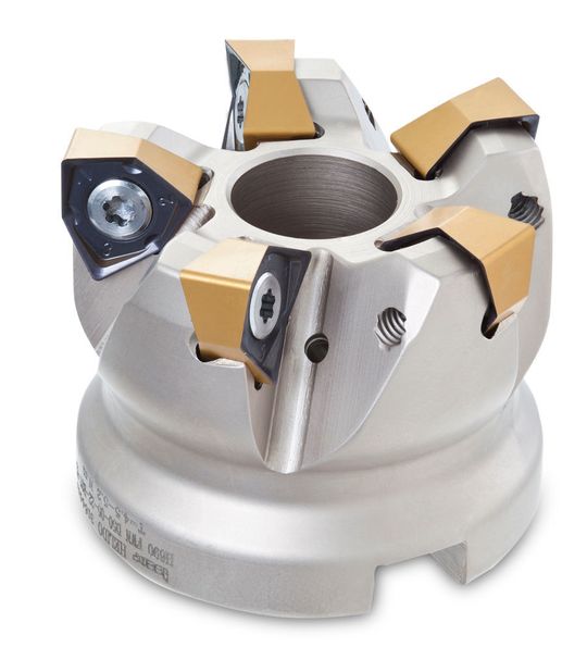 Werkzeuge der Helido-Linie von Iscar ermöglichen durch die positive Schneidengeometrie eine Schnittkraftreduzierung.