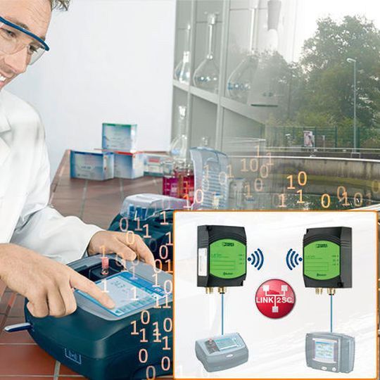 Datenverbindung zwischen Laborphotometer und Controller via Bluetooth Datenverbindung zwischen Laborphotometer und Controller via Bluetooth