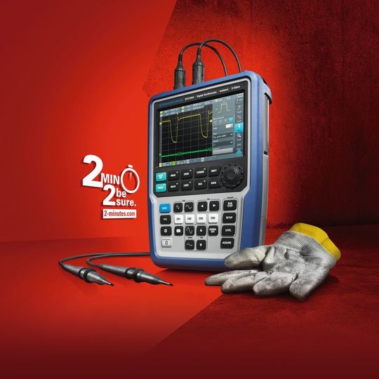 Der R&S Scope Rider ist Messtechnik in Laborqualität. Das verspricht zumindest Rohde & Schwarz. Vereint sind fünf Messgeräte. Der R&S Scope Rider ist Messtechnik in Laborqualität. Das verspricht zumindest Rohde & Schwarz. Vereint sind fünf Messgeräte.