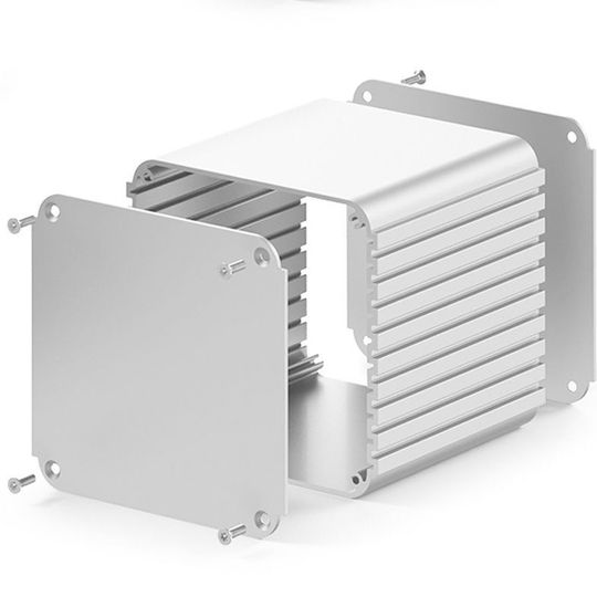 Die neuen universal Tubusgehäuse UTG sind für die Aufnahme von 100 mm breiten Standard Europakarten, sowie ungenormten Leiterplatten mit einer Breite von 50 mm und 67 mm konzipiert. Die neuen universal Tubusgehäuse UTG sind für die Aufnahme von 100 mm breiten Standard Europakarten, sowie ungenormten Leiterplatten mit einer Breite von 50 mm und 67 mm konzipiert.