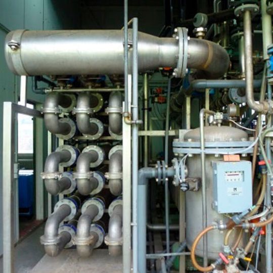 Sickerwasserbehandlungsanlage Baujahr 1991 Sickerwasserbehandlungsanlage Baujahr 1991