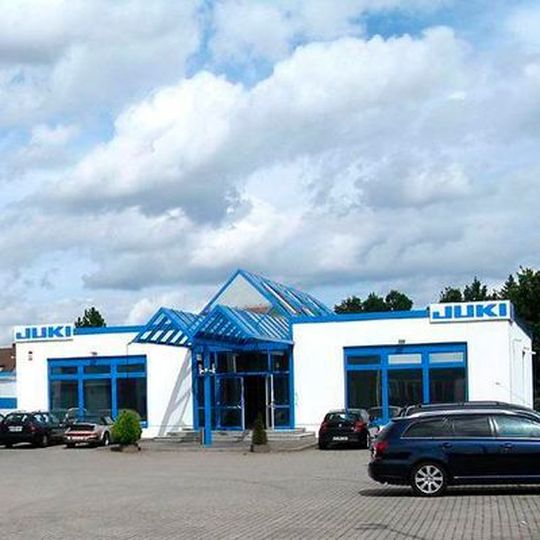 Ein Teil der Juki-Niederlassung am Standort Nürnberg, der nun zum Hauptsitz von Juki Automation Systems avanciert.
