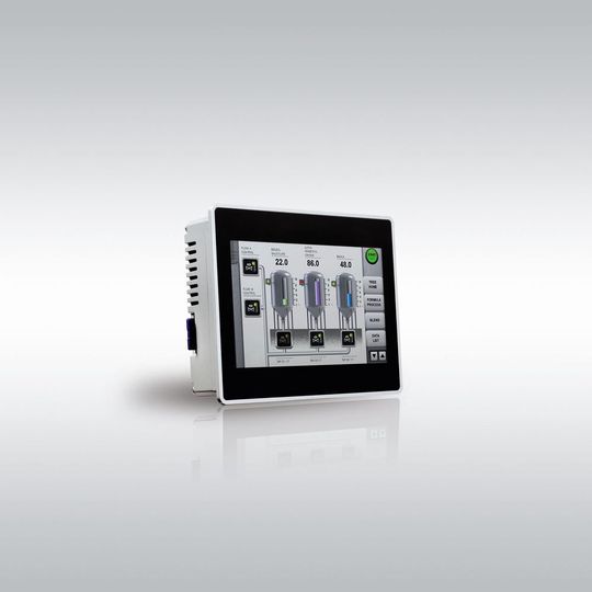 Die TX500-HMIs bieten Master für die wichtigsten Industrial-Ethernet-Protokolle. Die TX500-HMIs bieten Master für die wichtigsten Industrial-Ethernet-Protokolle.
