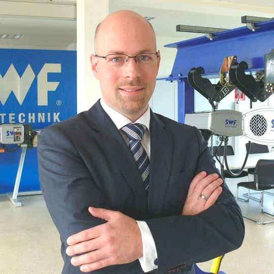 Christian Heid ist neuer Geschäftsführer von SWF Krantechnik. Christian Heid ist neuer Geschäftsführer von SWF Krantechnik.