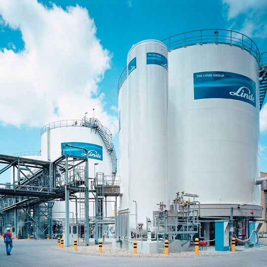 Linde-Luftzerlegungsanlage in Leuna Linde-Luftzerlegungsanlage in Leuna