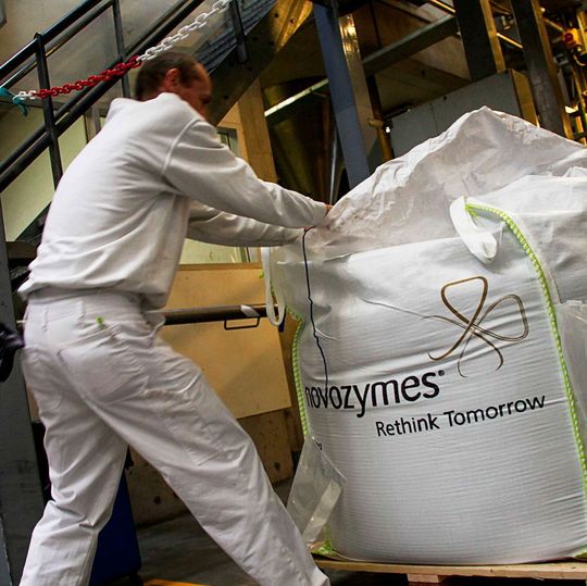 Enzymes from Novozymes will be used to convert houshold waste into biogas. Enzymes from Novozymes will be used to convert houshold waste into biogas.