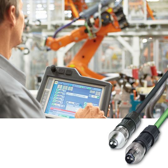 Lichtwellenleiter-basierte Datensteckverbinder eigenen sich schon jetzt für die intelligente Produktion von morgen. Lichtwellenleiter-basierte Datensteckverbinder eigenen sich schon jetzt für die intelligente Produktion von morgen.