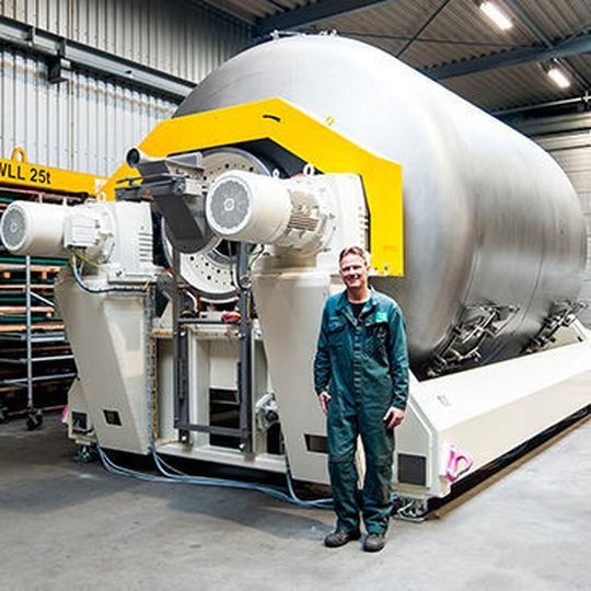 Horizontaler Trommelmischer Horizontaler Trommelmischer